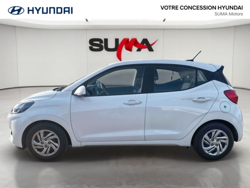 75010 : Hyundai Paris Nord - Goncourt Automobiles - HYUNDAI i10 Intuitive - i10 III - Blanc - Boîte manuelle - Essence sans plomb