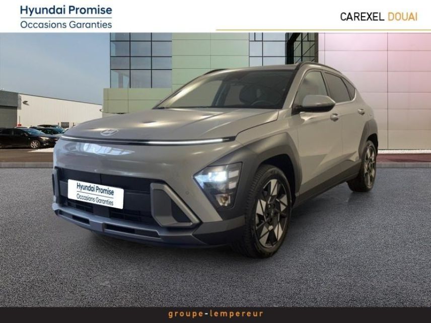 59187 : Hyundai Douai - Groupe Lempereur - HYUNDAI Kona - Kona - Cyber Gray métallisé - Traction - Hybride : Essence/Electrique