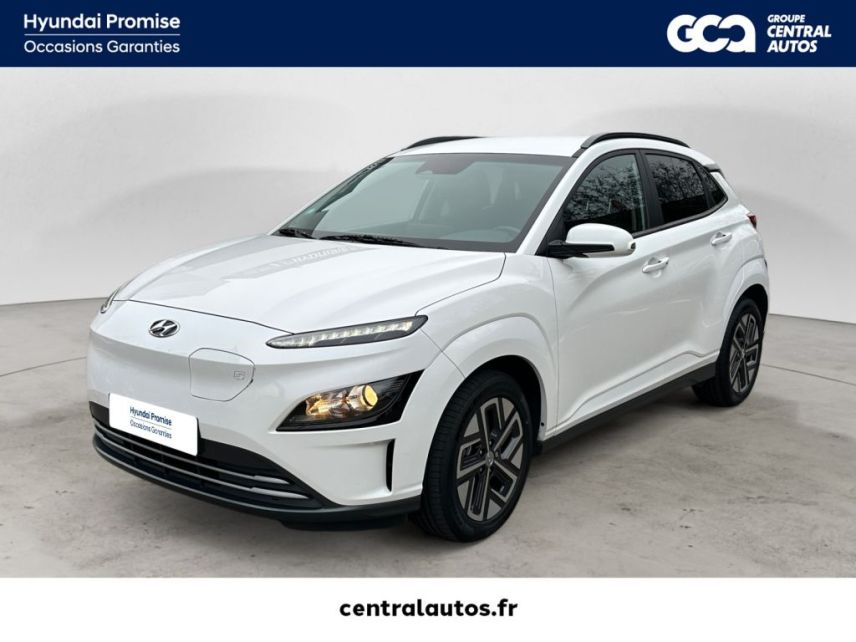 75010 : Hyundai Paris Nord - Goncourt Automobiles - HYUNDAI KONA ELECTRIC Intuitive - KONA ELECTRIQUE - Blanc - Automate à fonct. Continu - Courant électrique