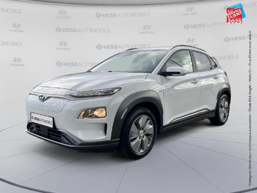 67800 : Hyundai Strasbourg - HESS Automobile - HYUNDAI Kona - Kona - Chalk White Métal - Traction - Electrique