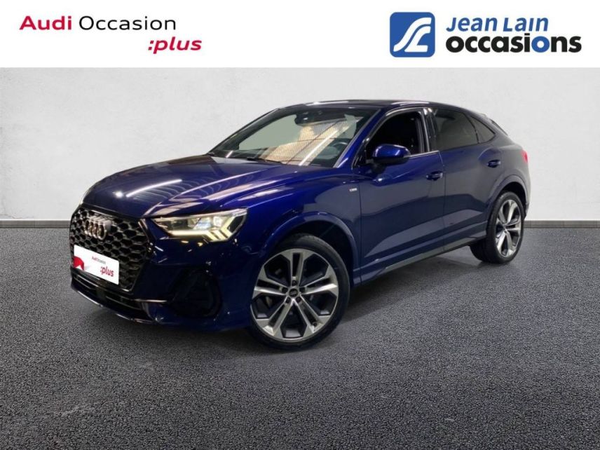 75010 : Hyundai Paris Nord - Goncourt Automobiles - AUDI Q3 SPORTBACK S line - Q3 II - BLEU NAVARRE METALLISE - Automate sequentiel - Diesel