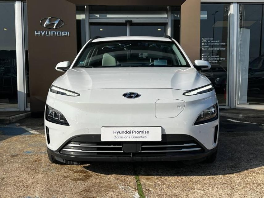 72100 : Hyundai Le Mans - GCA LE MANS - HYUNDAI Kona - Kona - Chalk White Métal - Traction - Electrique