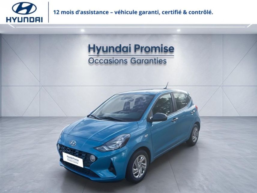 28600 : Hyundai Chartres - GCA - HYUNDAI i10 - i10 - Aqua Turquoise Métal - Traction - Essence