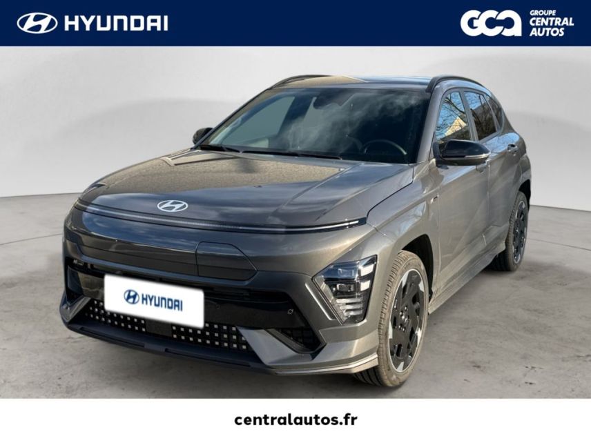 75010 : Hyundai Paris Nord - Goncourt Automobiles - HYUNDAI KONA ELECTRIC N Line Creative - KONA ELECTRIQUE II - Gris - Automate à fonct. Continu - Courant électrique