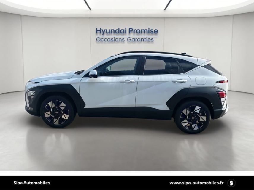 75010 : Hyundai Paris Nord - Goncourt Automobiles - HYUNDAI KONA Creative - KONA II - Blanc - Automate sequentiel - Essence / Courant électrique