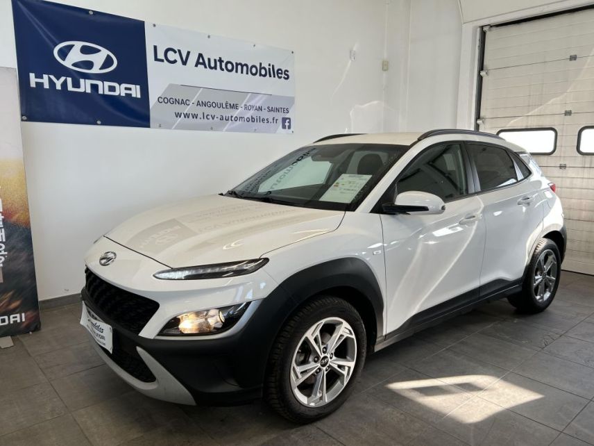 75010 : Hyundai Paris Nord - Goncourt Automobiles - HYUNDAI KONA Intuitive - KONA - Blanc - Automate sequentiel - Diesel