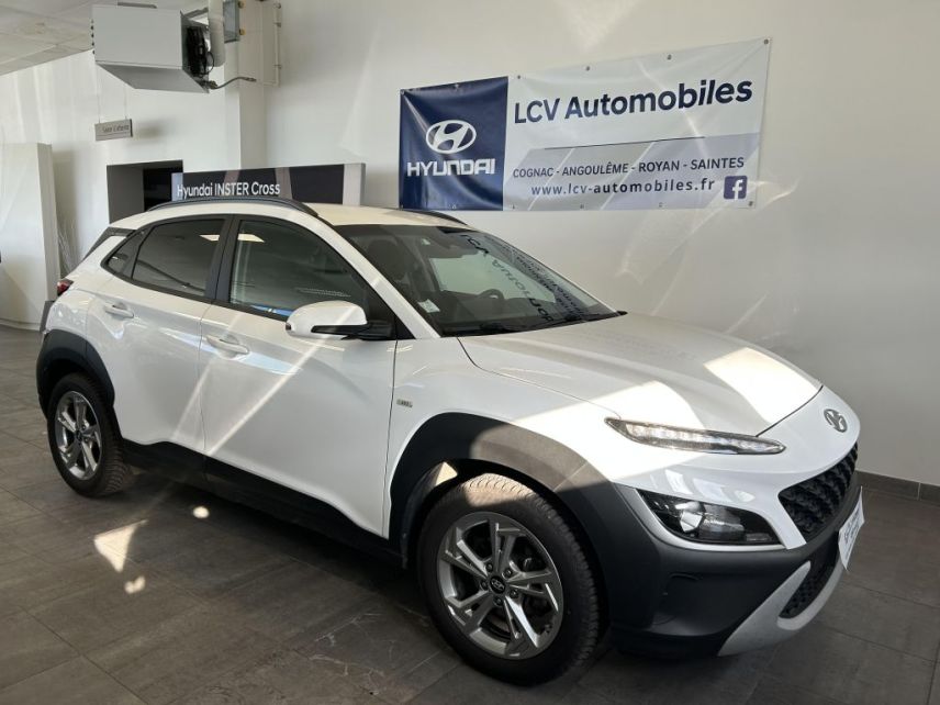 75010 : Hyundai Paris Nord - Goncourt Automobiles - HYUNDAI KONA Intuitive - KONA - Blanc - Automate sequentiel - Diesel