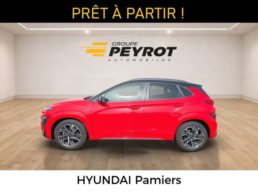 75010 : Hyundai Paris Nord - Goncourt Automobiles - HYUNDAI KONA N Line Executive - KONA - ROUGE - Boîte manuelle - Essence sans plomb