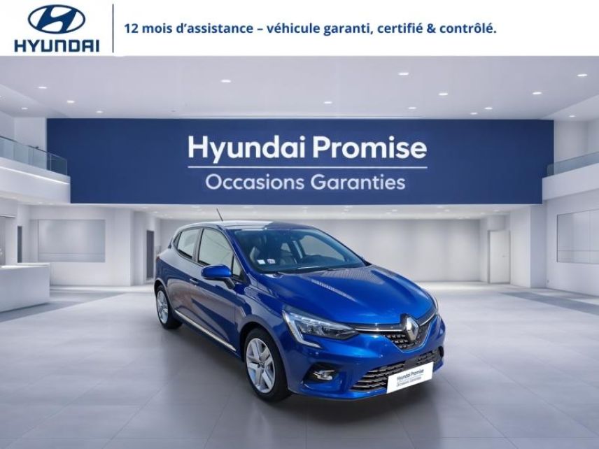 56000 : Hyundai Vannes - Park Lann Automobiles - RENAULT Clio - Clio - Bleu Iron - Traction - Hybride : Essence/Electrique