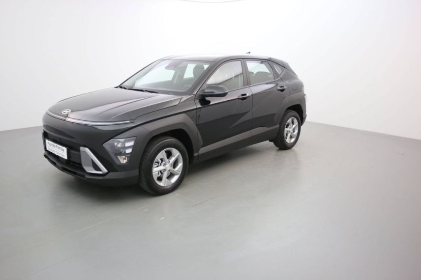 75010 : Hyundai Paris Nord - Goncourt Automobiles - HYUNDAI KONA Intuitive - KONA II - Noir - Boîte manuelle - Essence sans plomb