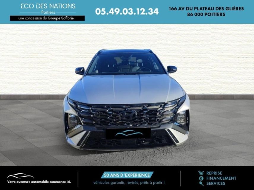 86000 : Hyundai Poitiers - Eco des Nations - HYUNDAI Tucson - Tucson - Gris - Traction - Hybride : Essence/Electrique