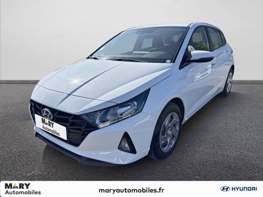 75010 : Hyundai Paris Nord - Goncourt Automobiles - HYUNDAI i20 Initia - i20 III - Polar White - Boîte manuelle - Essence sans plomb
