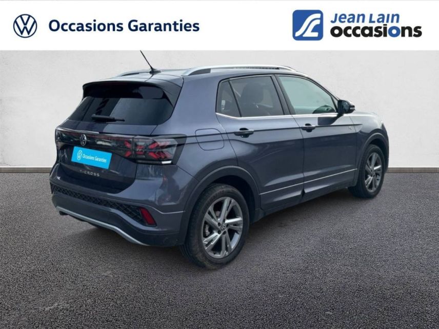 75010 : Hyundai Paris Nord - Goncourt Automobiles - VOLKSWAGEN T-CROSS R-Line - T-CROSS - GRIS CENDRE - Automate sequentiel - Essence sans plomb