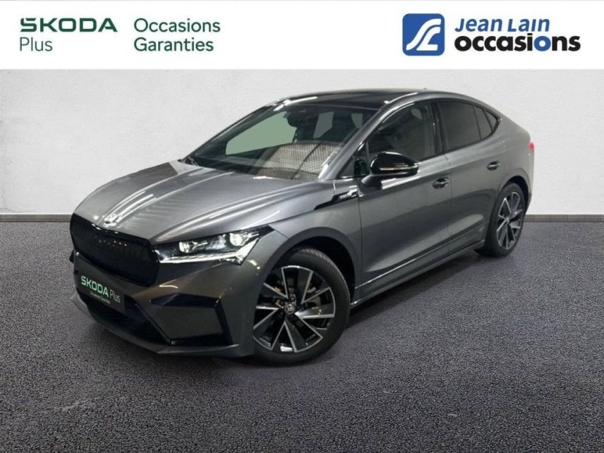 75010 : Hyundai Paris Nord - Goncourt Automobiles - SKODA ENYAQ COUPE Sportline - ENYAQ - GRIS GRAPHITE  - Automate à fonct. Continu - Courant électrique