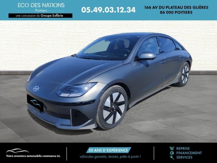 86000 : Hyundai Poitiers - Eco des Nations - HYUNDAI Ioniq 6 - Ioniq 6 - Noire - Propulsion - Electrique