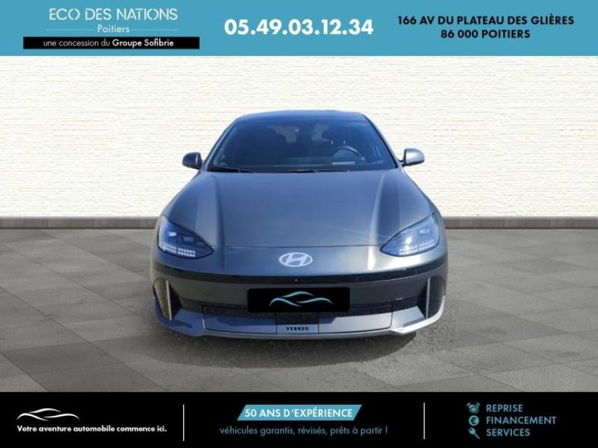 86000 : Hyundai Poitiers - Eco des Nations - HYUNDAI Ioniq 6 - Ioniq 6 - Noire - Propulsion - Electrique