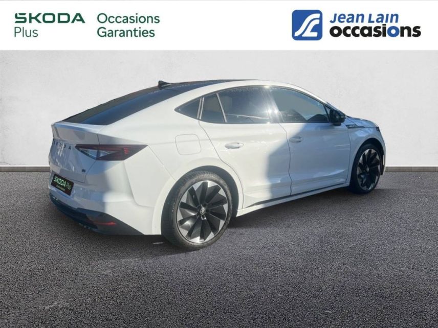 75010 : Hyundai Paris Nord - Goncourt Automobiles - SKODA ENYAQ COUPE Sportline - ENYAQ - BLANC LUNE - Automate à fonct. Continu - Courant électrique