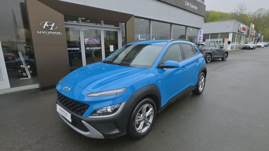 75010 : Hyundai Paris Nord - Goncourt Automobiles - HYUNDAI KONA Intuitive - KONA - Bleu - Boîte manuelle - Essence sans plomb