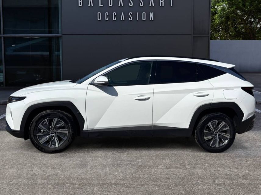 75010 : Hyundai Paris Nord - Goncourt Automobiles - HYUNDAI TUCSON Creative - TUCSON IV - Blanc - Boîte automatique - Essence / Courant électrique