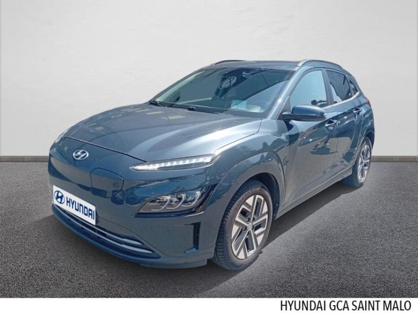 35400 : Hyundai Saint-Malo - GCA - HYUNDAI Kona - Kona - Serenity White Métal - Traction - Electrique