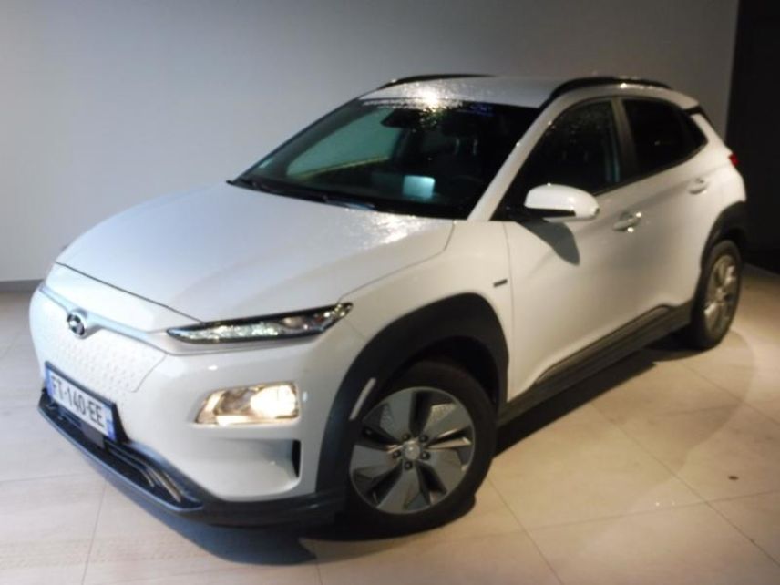 92250 : Hyundai Motor Company - HYUNDAI Kona - Kona - Chalk White Métal - Traction - Electrique