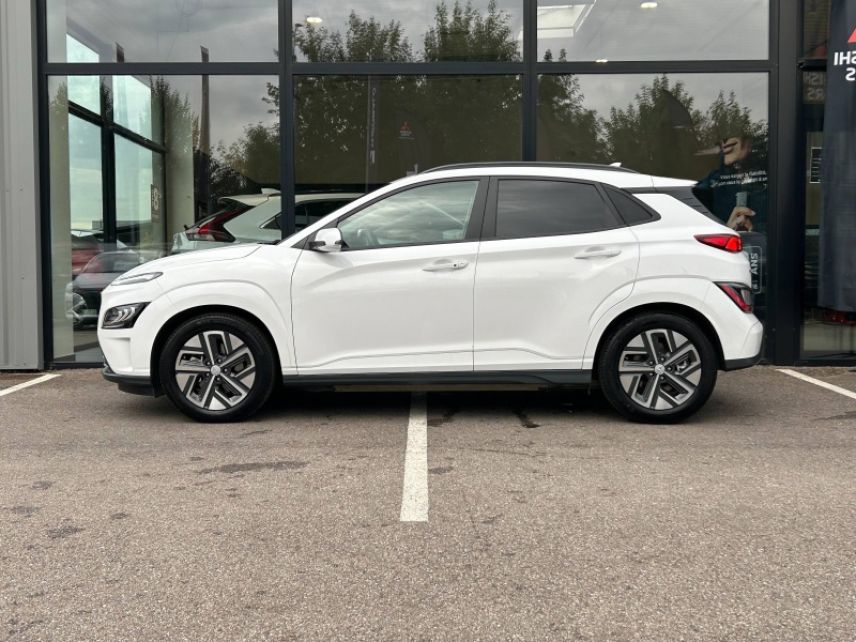 54520 : Hyundai Nancy - Théobald Automobiles - HYUNDAI Kona - Kona - Serenity White Métal - Traction - Electrique