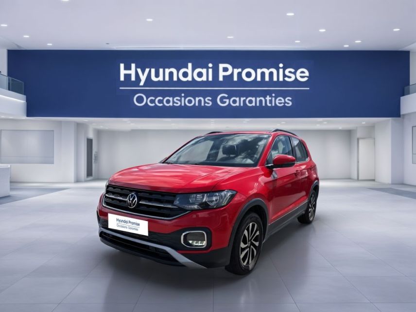75010 : Hyundai Paris Nord - Goncourt Automobiles - VOLKSWAGEN T-CROSS Active - T-CROSS - Rouge - Boîte manuelle - Essence sans plomb