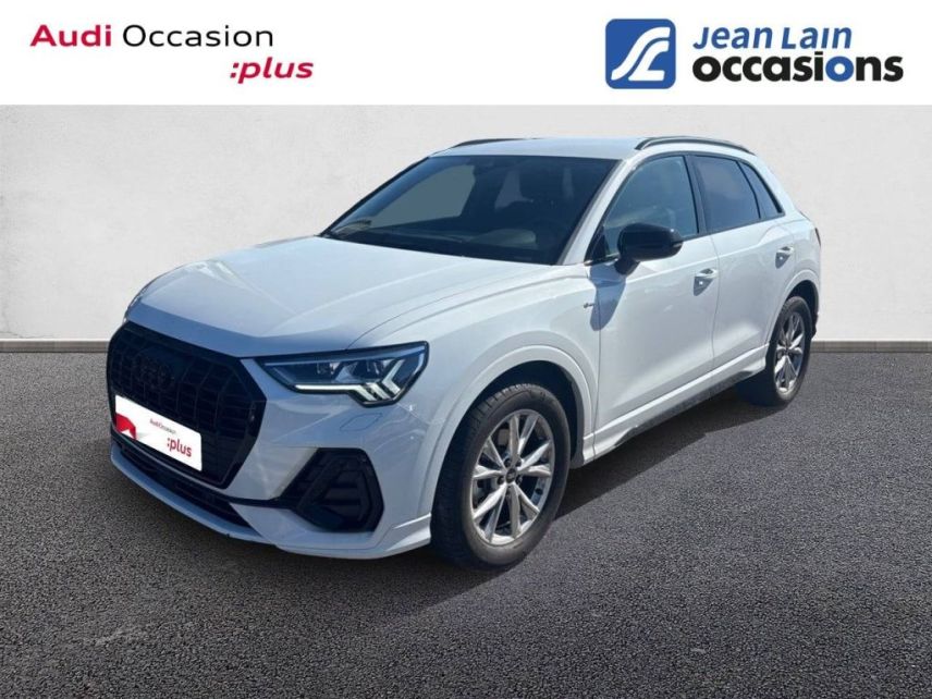75010 : Hyundai Paris Nord - Goncourt Automobiles - AUDI Q3 S line - Q3 II - BLANC GLACIER METALLISE - Automate sequentiel - Essence sans plomb