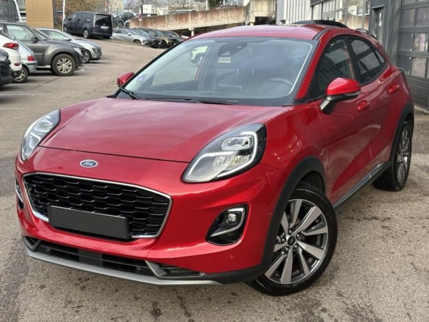 54520 : Hyundai Nancy - Théobald Automobiles - FORD Puma - Puma - Rouge Fantastic Métallisée Premium - Traction - Essence/Micro-Hybride