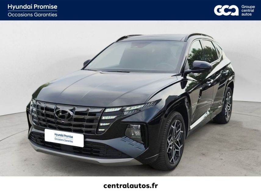 38300 : Hyundai Bourgoin-Jallieu - CENTRAL MOTOR LYON - HYUNDAI TUCSON N Line Executive - TUCSON IV - Noir - Boîte automatique - Essence / Courant électrique