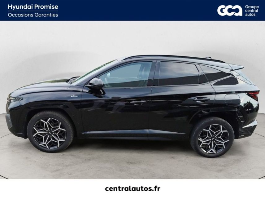 38300 : Hyundai Bourgoin-Jallieu - CENTRAL MOTOR LYON - HYUNDAI TUCSON N Line Executive - TUCSON IV - Noir - Boîte automatique - Essence / Courant électrique