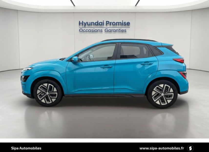 75010 : Hyundai Paris Nord - Goncourt Automobiles - HYUNDAI KONA ELECTRIC Intuitive - KONA ELECTRIC (12/2020) - Bleu - Automate à fonct. Continu - Courant électrique