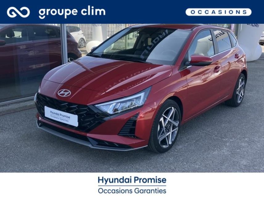 87280 : Hyundai Limoges - Motors Cars - HYUNDAI i20 - i20 - Dragon Red Métal - Traction - Essence