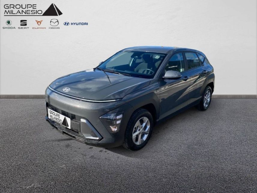 75010 : Hyundai Paris Nord - Goncourt Automobiles - HYUNDAI KONA Intuitive - KONA (02/2023) - Ecotronic Gray - Automate sequentiel - Essence / Courant électrique