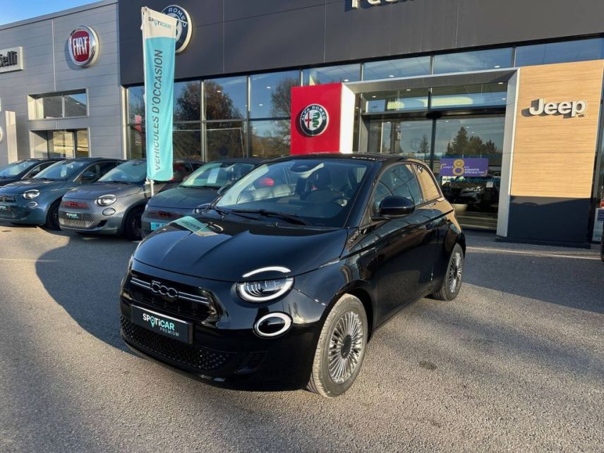 75010 : Hyundai Paris Nord - Goncourt Automobiles - FIAT 500 Torino - 500 III - Noir - Boîte manuelle - Essence sans plomb