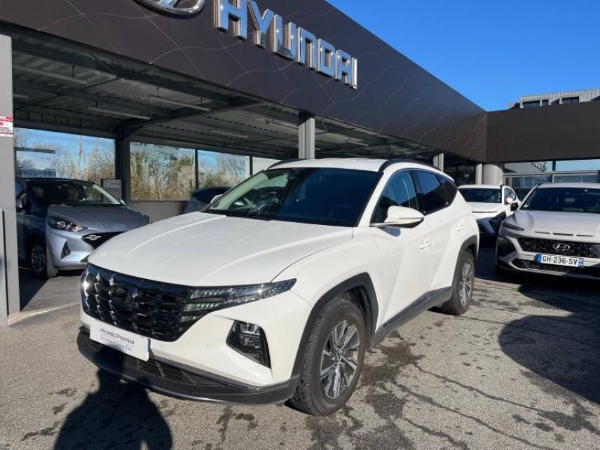 64100 : Hyundai Bayonne - Oceanic Auto - HYUNDAI Tucson - Tucson - Polar White - Traction - Hybride : Essence/Electrique