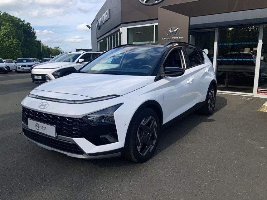 75010 : Hyundai Paris Nord - Goncourt Automobiles - HYUNDAI BAYON Executive - BAYON - Blanc - Automate sequentiel - Essence sans plomb