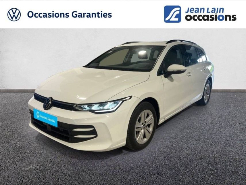 75010 : Hyundai Paris Nord - Goncourt Automobiles - VOLKSWAGEN GOLF SW Life Plus - GOLF VIII - BLANC PUR - Automate sequentiel - Diesel
