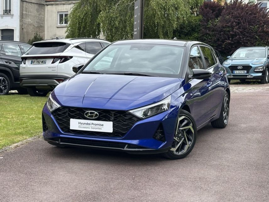 75010 : Hyundai Paris Nord - Goncourt Automobiles - HYUNDAI i20 Executive - i20 III - Bleu - Automate sequentiel - Essence sans plomb