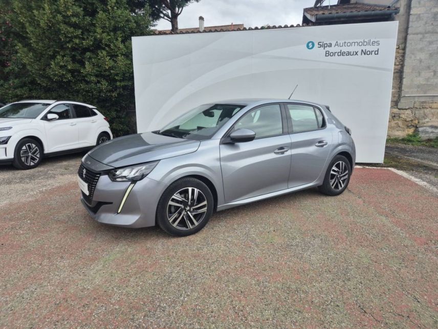 75010 : Hyundai Paris Nord - Goncourt Automobiles - PEUGEOT 208 Allure - 208 (06/2019-09/2023) - GRIS CLAIR - Boîte manuelle - Essence sans plomb
