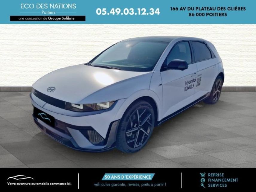 86000 : Hyundai Poitiers - Eco des Nations - HYUNDAI Ioniq 5 - Ioniq 5 - Atlas White Mate - Propulsion - Electrique