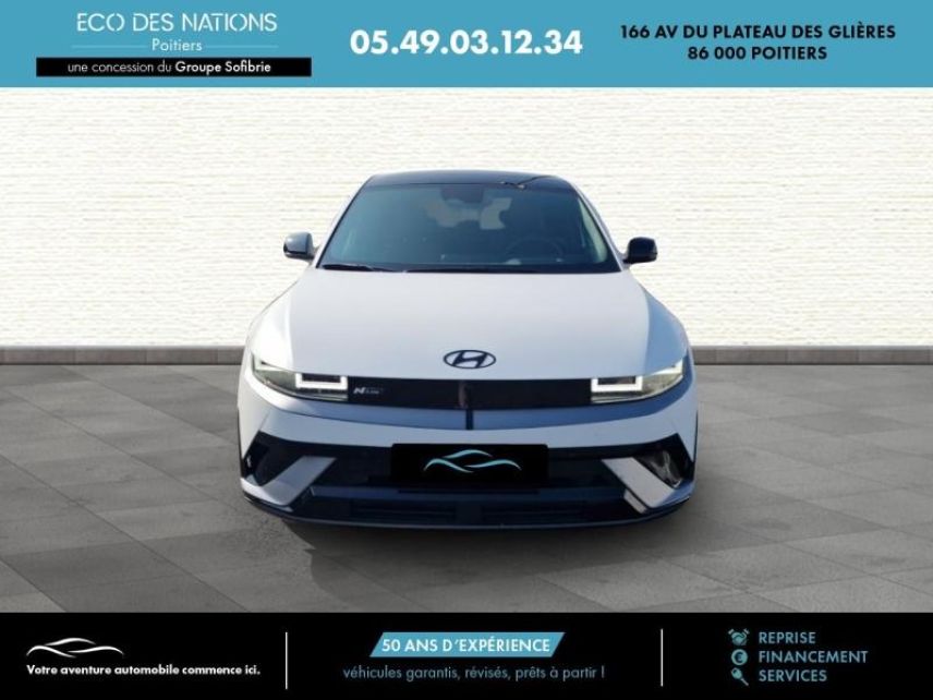 86000 : Hyundai Poitiers - Eco des Nations - HYUNDAI Ioniq 5 - Ioniq 5 - Atlas White Mate - Propulsion - Electrique