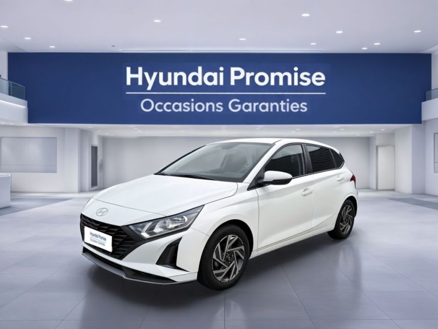 75010 : Hyundai Paris Nord - Goncourt Automobiles - HYUNDAI i20 Intuitive - i20 III - Blanc - Boîte manuelle - Essence sans plomb