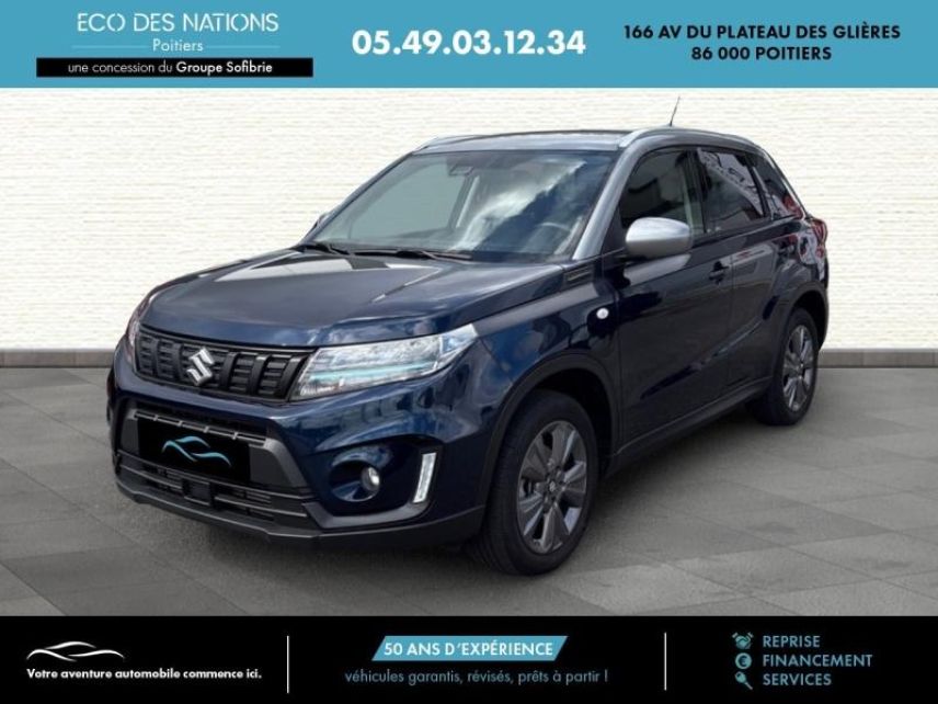 86000 : Hyundai Poitiers - Eco des Nations - SUZUKI Vitara - Vitara - Bleu - Traction - Essence/Micro-Hybride