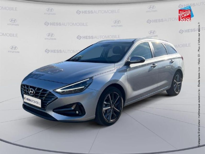 67800 : Hyundai Strasbourg - HESS Automobile - HYUNDAI i30 SW - i30 SW - Shimmering Silver Métal - Traction - Essence/Micro-Hybride