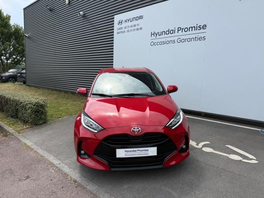 14112 : Hyundai Caen - Trajectoire Automobiles - TOYOTA Yaris - Yaris - Rouge Allure (N) - Traction - Essence