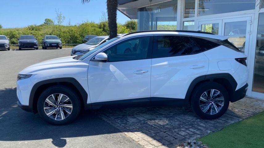 75010 : Hyundai Paris Nord - Goncourt Automobiles - HYUNDAI TUCSON Creative - TUCSON IV - Blanc - Boîte automatique - Essence / Courant électrique