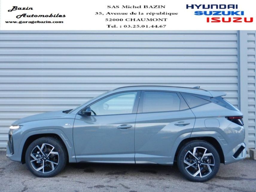 52000 : Hyundai Chaumont - Garage Michel Bazin - HYUNDAI Tucson - Tucson - Shadow Grey - Traction - Hybride : Essence/Electrique