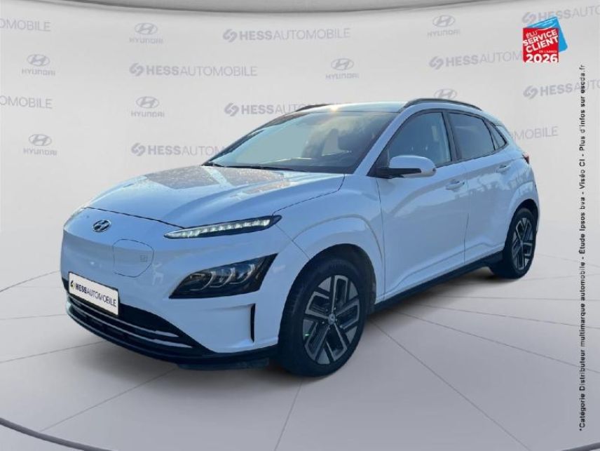 67800 : Hyundai Strasbourg - HESS Automobile - HYUNDAI Kona - Kona - Atlas White Métal - Traction - Electrique