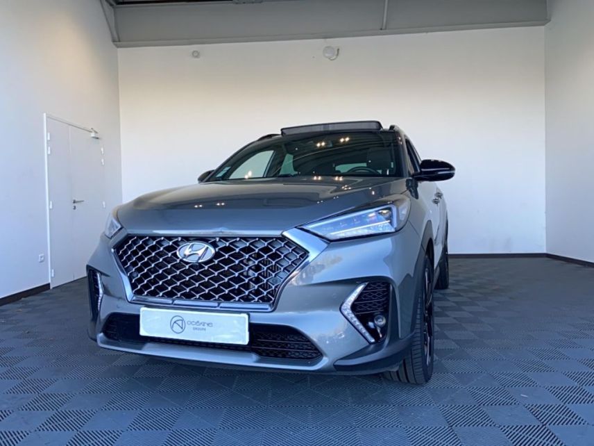 75010 : Hyundai Paris Nord - Goncourt Automobiles - HYUNDAI TUCSON N Line Executive - TUCSON III - Gris - Boîte séquentielle - Diesel